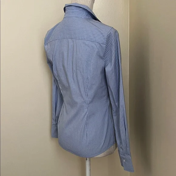 Banana Republic Light Blue Striped Shirt - Picture 13 of 15